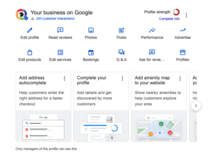 Google Business Profile